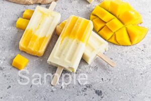 Pineapple Mango Popsicles - Set 4