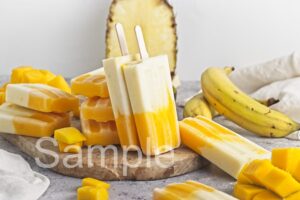 Pineapple Mango Popsicles - Set 4