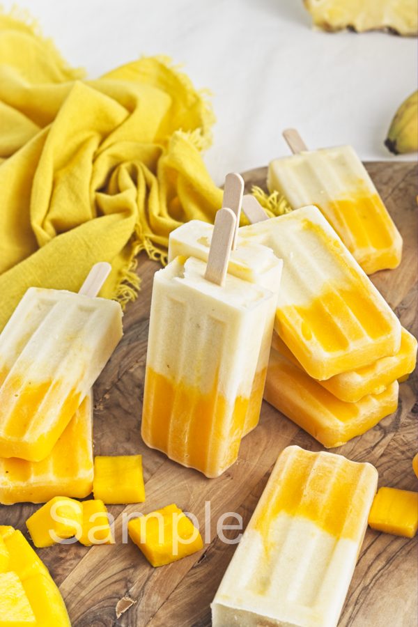 Pineapple Mango Popsicles - Set 5