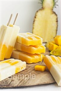 Pineapple Mango Popsicles - Set 5