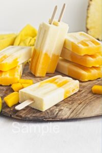 Pineapple Mango Popsicles - Set 5