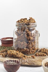 Pumpkin and Flax Seed Granola - Set 1