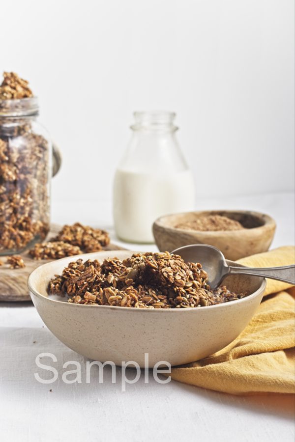 Pumpkin and Flax Seed Granola - Set 1