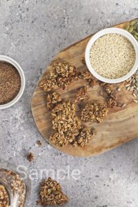 Pumpkin and Flax Seed Granola - Set 2