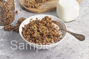Pumpkin and Flax Seed Granola - Set 2