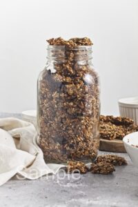 Pumpkin and Flax Seed Granola - Set 2