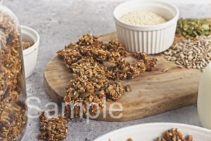 Pumpkin and Flax Seed Granola - Set 2