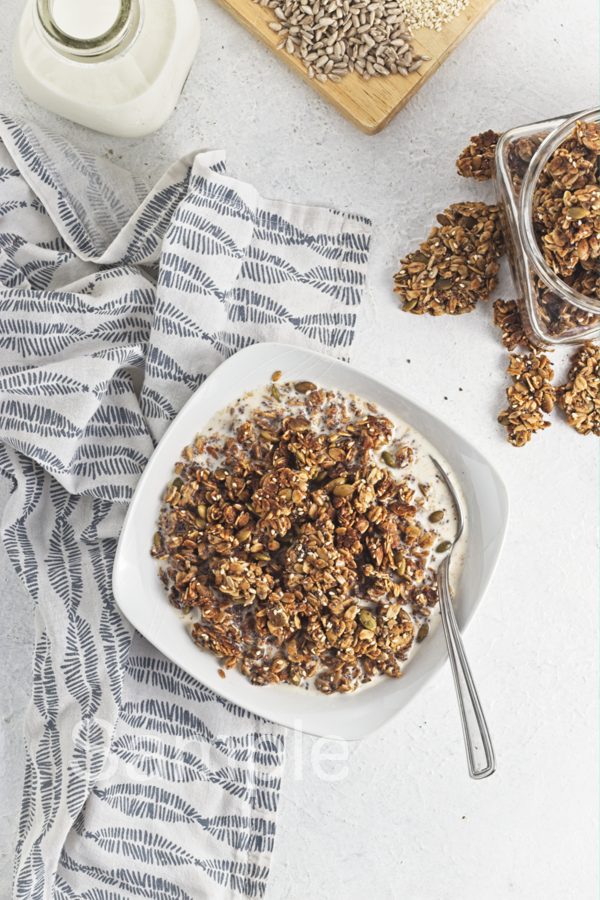 Pumpkin and Flax Seed Granola - Set 3