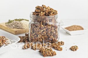 Pumpkin and Flax Seed Granola - Set 3