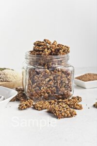 Pumpkin and Flax Seed Granola - Set 3
