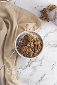 Pumpkin and Flax Seed Granola - Set 4
