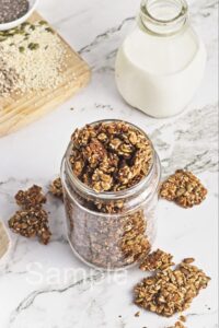 Pumpkin and Flax Seed Granola - Set 4