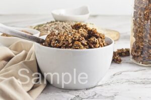 Pumpkin and Flax Seed Granola - Set 4