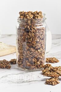Pumpkin and Flax Seed Granola - Set 4