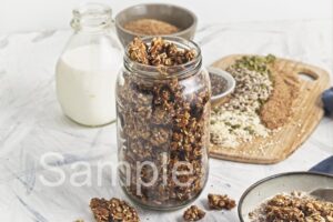 Pumpkin and Flax Seed Granola - Set 5