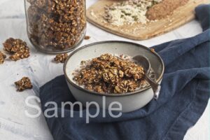 Pumpkin and Flax Seed Granola - Set 5