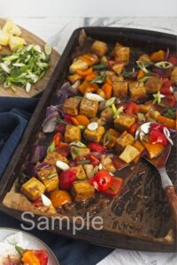 Sheet Pan Teriyaki Tofu - Set 2