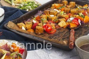 Sheet Pan Teriyaki Tofu - Set 2