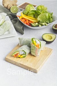 Vegetable Summer Rolls - Set 1