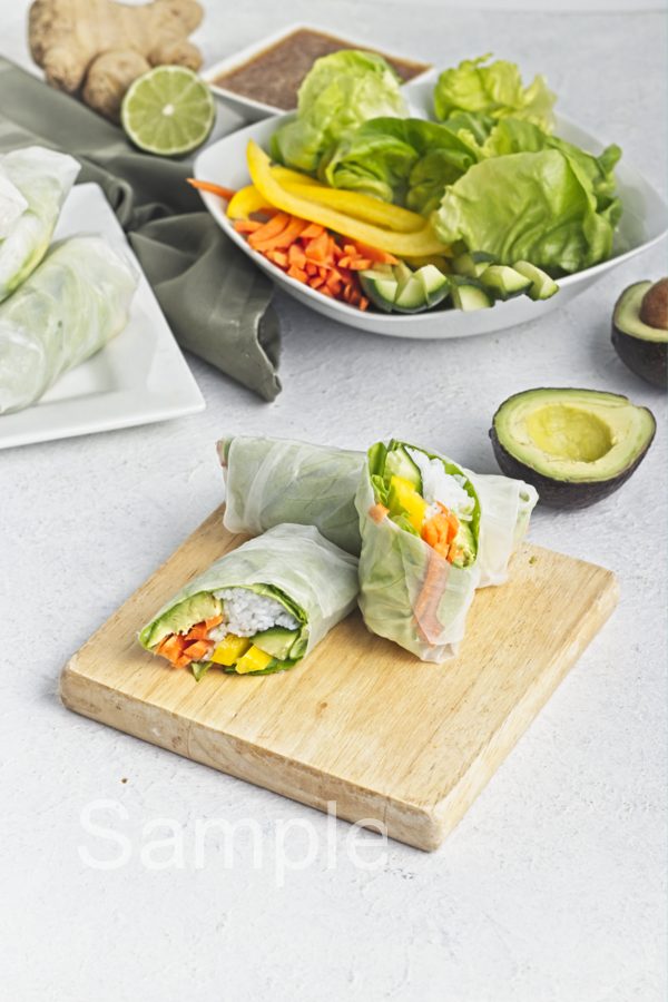 Vegetable Summer Rolls - Set 1