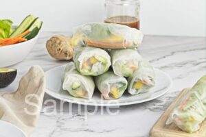 Vegetable Summer Rolls - Set 2