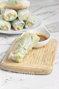 Vegetable Summer Rolls - Set 2