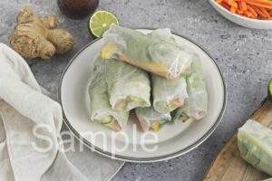 Vegetable Summer Rolls - Set 3