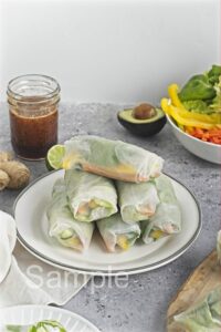 Vegetable Summer Rolls - Set 3