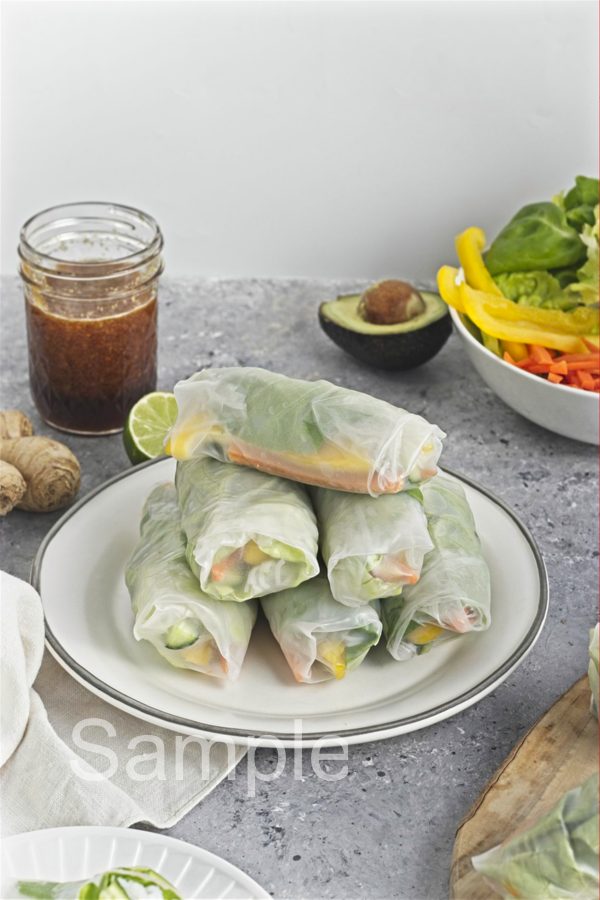 Vegetable Summer Rolls - Set 3
