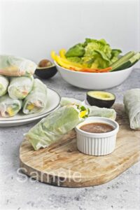 Vegetable Summer Rolls - Set 3