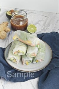 Vegetable Summer Rolls - Set 4