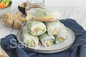 Vegetable Summer Rolls - Set 4
