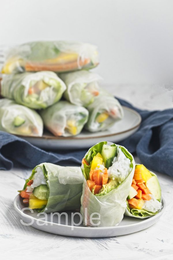 Vegetable Summer Rolls - Set 4