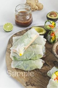 Vegetable Summer Rolls - Set 5