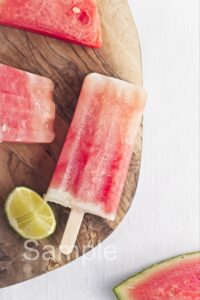 Watermelon Lime Popsicles - Set 1