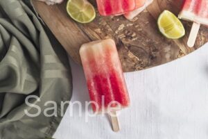 Watermelon Lime Popsicles - Set 1