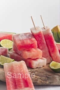 Watermelon Lime Popsicles - Set 1