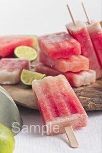 Watermelon Lime Popsicles - Set 1