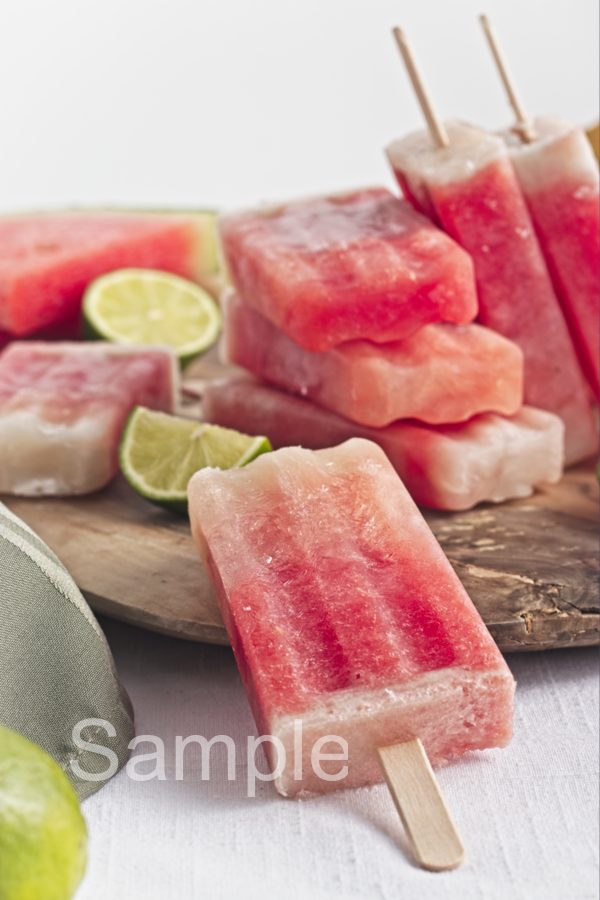 Watermelon Lime Popsicles - Set 1