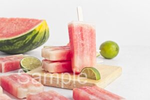 Watermelon Lime Popsicles - Set 2