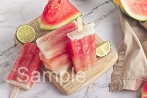Watermelon Lime Popsicles - Set 3