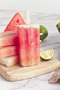Watermelon Lime Popsicles - Set 3