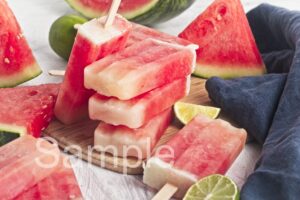 Watermelon Lime Popsicles - Set 4