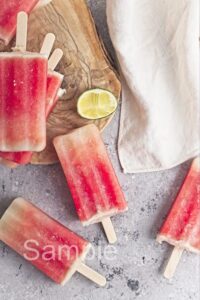 Watermelon Lime Popsicles - Set 5