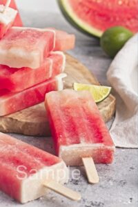 Watermelon Lime Popsicles - Set 5