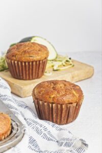 Zucchini Chocolate Chip Muffins - Set 2