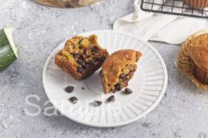 Zucchini Chocolate Chip Muffins - Set 4