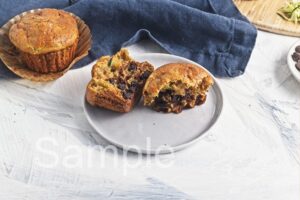 Zucchini Chocolate Chip Muffins - Set 5