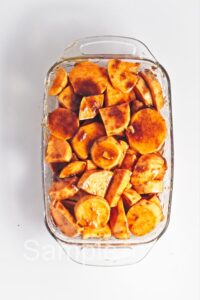 Brown Butter Candied Sweet Potatoes - Set 1