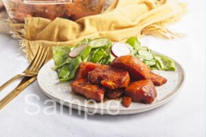 Brown Butter Candied Sweet Potatoes - Set 1